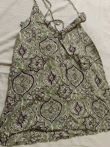 Bohemian Print Halter Top