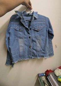 Astronaut Denim hand-painted Jacket