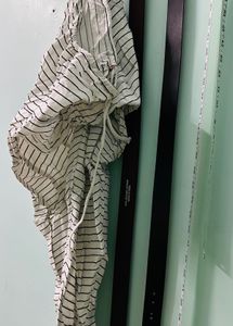 Black &amp; White Checked Salwar Suit