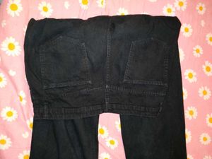 Classic Black Denim Jeans