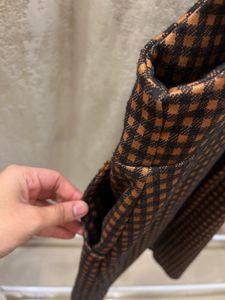 Checkered Pinafore Dress