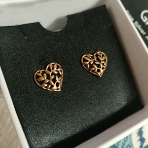 GIVA Heart Stud Earrings