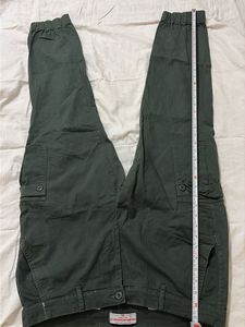 Dark olive green pant