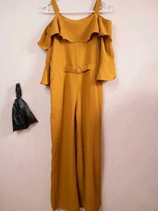 Stylish Cold Shoulder Jumpsuit