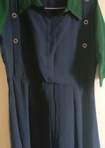 Stylish Blue &amp; Green Dress