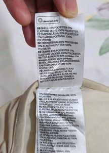 H&amp;M Shimmery Beige Halter Bikini Top