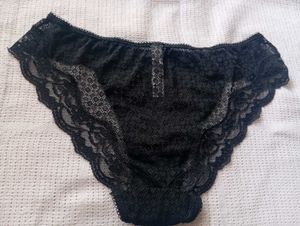 Lace Trim Bikini Briefs