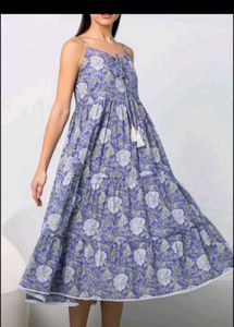 Designer embroidered dress