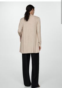Mango Elegant Cream Cardigan