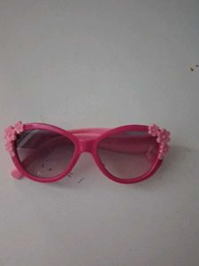 Cute Pink Sunglasses &amp; Bow Keychain Set