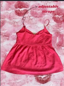 red strap top