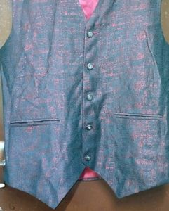 Mens Formal Vest Jocket Sadri shine look soft