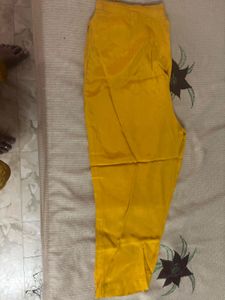 Yellow Floral Kurta Set