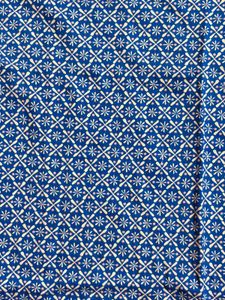 Blue Geometric Print T-Shirt