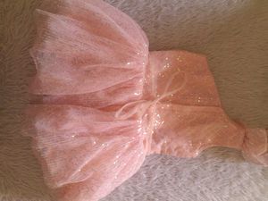 Pink Sequenced Frock (Girl's)