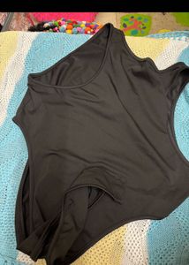 Sleek Black Bodysuit