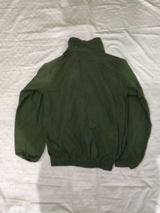 Stylish Love Green Jacket Shirt