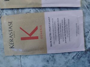 Kerastase Genesis Hair Shampoo Samples and serums