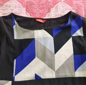 Geometrical print kurta
