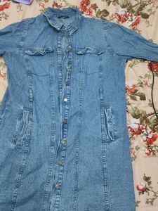 Denim Shirt Dress