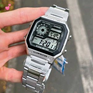 Casio Digital Silver Watch