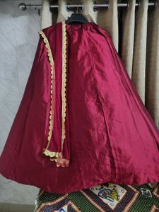 Maroon Lehenga Choli Set