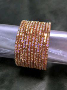 Colorful Beaded Bangle Set