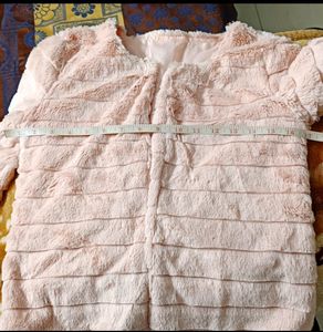 Peach Faux Furr Jacket