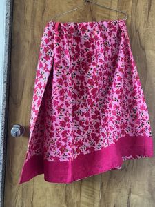 Beautiful Pink Floral Skirt