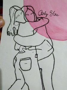 Only You - Abstract Line Art