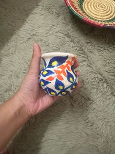 Hand-Painted Decorative Vase