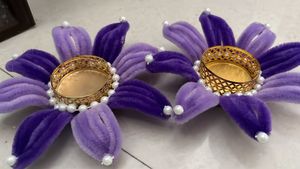 customised colour Decorative Flower Candle Holders