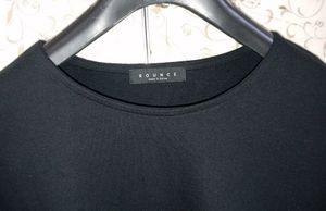 BOUNCE Black Oversized T-Shirt