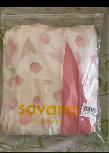 savana tupil print A-line dress WITH TAG