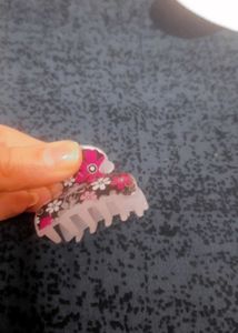 Floral Hair Claw Clip