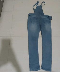 Light Wash Denim Overalls