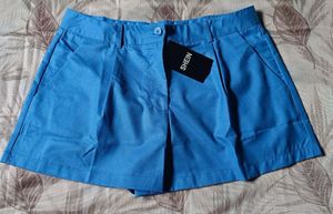Bright Blue SHEIN Shorts