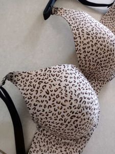 Leopard Print Bra
