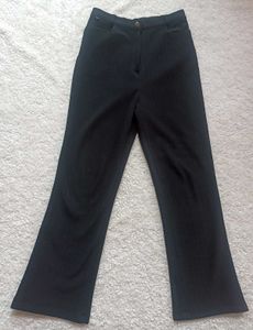 Classic Black Bootcut Pants