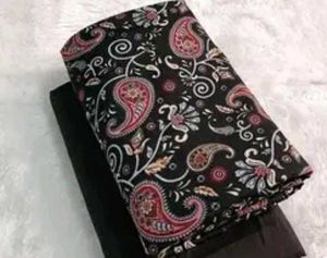 Paisley Print Back Tie Blouse
