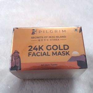 Pilgrim 24k gold Facial Mask 50g Sealed product