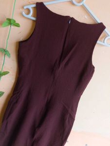 ❤️Elegant Sleeveless Maroon Dress❤️