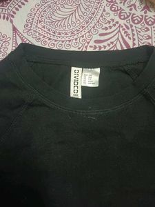 Divided Black Tee - Casual Style