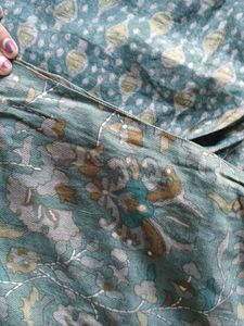 Elegant Green Printed Kurta Set