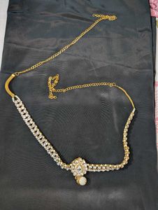 Elegant Pearl &amp; Crystal Waist Chain