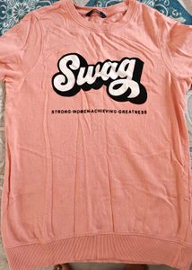 Stylish Pink Swag Sweatshirt