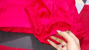 Vibrant Pink Kurta Set with Dupatta