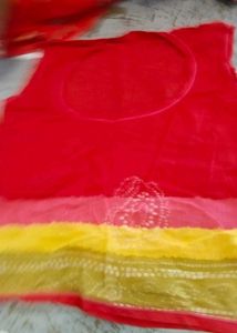 Vibrant Floral lehenga suit