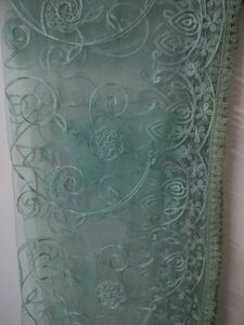 Beautiful Green Embroidered Dupatta