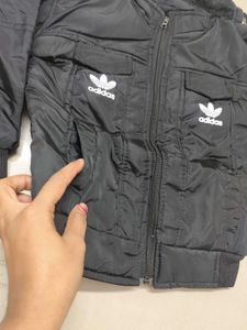 Adidas Black Puffer Jacket